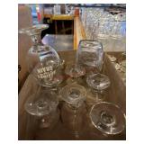 9 various glasses