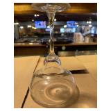 12 martini glasses