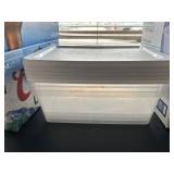 4- Storage totes with lids
