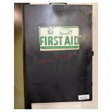 First aid cabinet must be removed from the wall