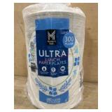 Pack of 300 Ultra Lunch Paper Plates