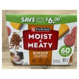 Purina Moist & Meaty Dog Food, 60 Pouches