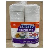 Hefty Supreme 6-Inch Snack Plates, 320 Count