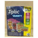 Ziploc Variety Pack with 347 Bags