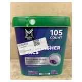 Dishwasher Detergent Pods, 105 Count