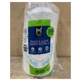 Pack of 200 Disposable Snack Bowls