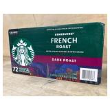Starbucks French Roast Dark K-Cup Pods