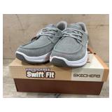 Menï¿½s Taupe Canvas Shoes, Size 10