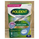 Polident Rapid Clean Dental Cleanser Tablets