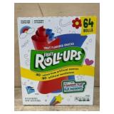 Fruit Roll-Ups Variety Pack, 64 Rolls