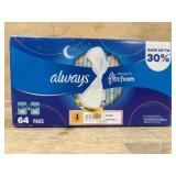 Always Infinity FlexFoam Pads, Pack of 64