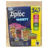 Ziploc Variety Pack of 347 Bags