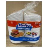 Hefty Supreme 8.5 in Lunch Plates, 250-Count