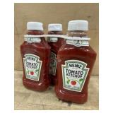 Heinz Tomato Ketchup, Pack of 3 Bottles