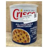 Crisco All-Vegetable Shortening Can