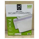 500 Security Envelopes #10