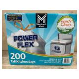 Tall Kitchen Bags with Drawstring, 200 Count