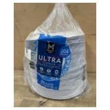 Ultra Dinner Paper Plates, 204-Count
