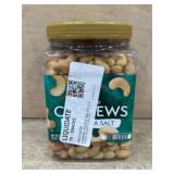 Container of Whole Cashews with Sea Salt