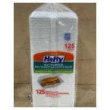 Pack of 125 Hefty Rectangular Containers