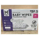 Fragrance-Free Baby Wipes Pack, 12 Count