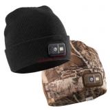 CAPLight Rechargeable Knit and Fleece Beanies