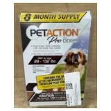 Opened PetAction Pro for Dogs, 4 Applications