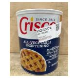 Crisco All-Vegetable Shortening Tin