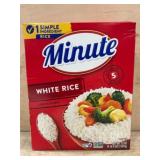 Minute White Rice in Retail Box