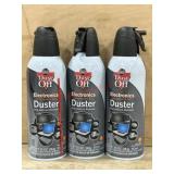 Dust-Off Electronics Compressed Gas Duster ï¿½ 3 Pac