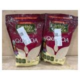Two Bags of Natureï¿½s Earthly Choice Quinoa