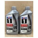Mobil 1 High Mileage 5W-30 Synthetic Oil Duo