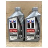 Mobil 1 High Mileage Motor Oil Set