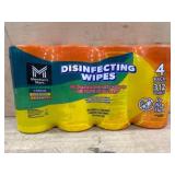 Disinfecting Wipes, 4 Pack, 312 Total Wipes