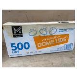 Clear Dome Lids for Various Cup Sizes