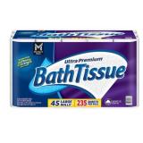 Ultra Premium Bath Tissue ï¿½ 45 Large Rolls