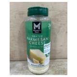 Grated Parmesan Cheese in Plastic Container