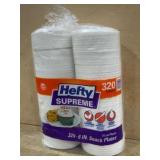 Hefty Supreme 6-Inch Snack Plates, 320 Count