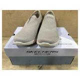Womenï¿½s Slip-On Taupe Shoes With Box