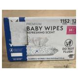 Premium Baby Wipes, Refreshing Scent