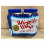 Twin Pack of Miracle Whip Dressing