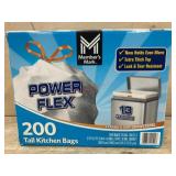 Power Flex Tall Kitchen Bags ï¿½ 200 Count
