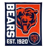 Logo Brands Chicago Bears Super Plush Blanket
