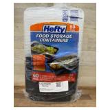 Hefty 60-Piece Food Storage Containers
