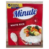Minute White Rice Box