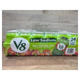 V8 Low Sodium Vegetable Juice, 11.5 Oz, 24 Pack