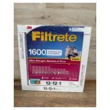 Filtrete 1600 Ultra Allergen 12x12x1 Filters