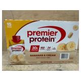 Premier Protein Bananas & Cream Shakes, 15-Pack