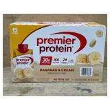 Premier Protein Bananas & Cream Shakes 15-Pack