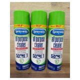 Sprayway All Purpose Cleaner Set of 3